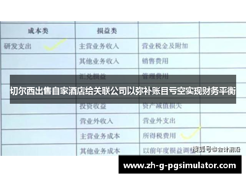 切尔西出售自家酒店给关联公司以弥补账目亏空实现财务平衡